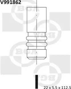 BGA V991862 - Outlet valve car-mod.net