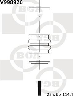 BGA V998926 - Inlet Valve car-mod.net
