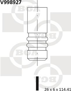 BGA V998927 - Outlet valve car-mod.net
