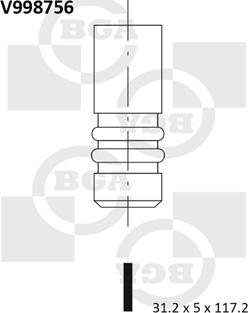 BGA V998756 - Inlet Valve car-mod.net