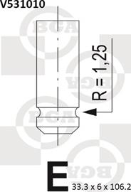 BGA V531010 - Inlet Valve car-mod.net