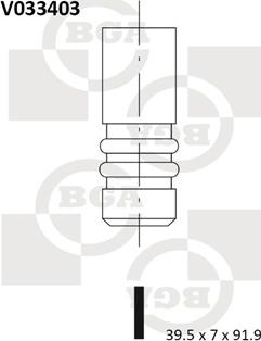 BGA V033403 - Inlet Valve car-mod.net