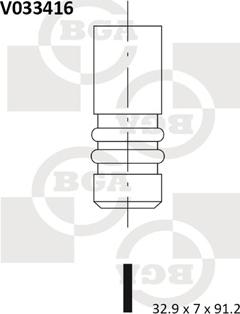 BGA V033416 - Outlet valve car-mod.net