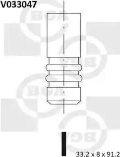 BGA V033047 - Outlet valve car-mod.net