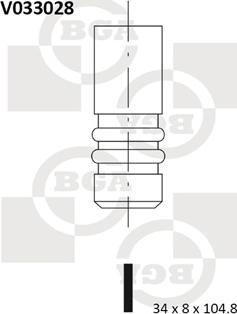 BGA V033028 - Inlet Valve car-mod.net