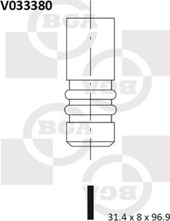 BGA V033380 - Outlet valve car-mod.net
