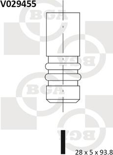 BGA V029455 - Inlet Valve car-mod.net