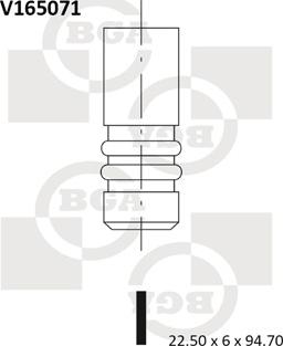 BGA V165071 - Outlet valve car-mod.net
