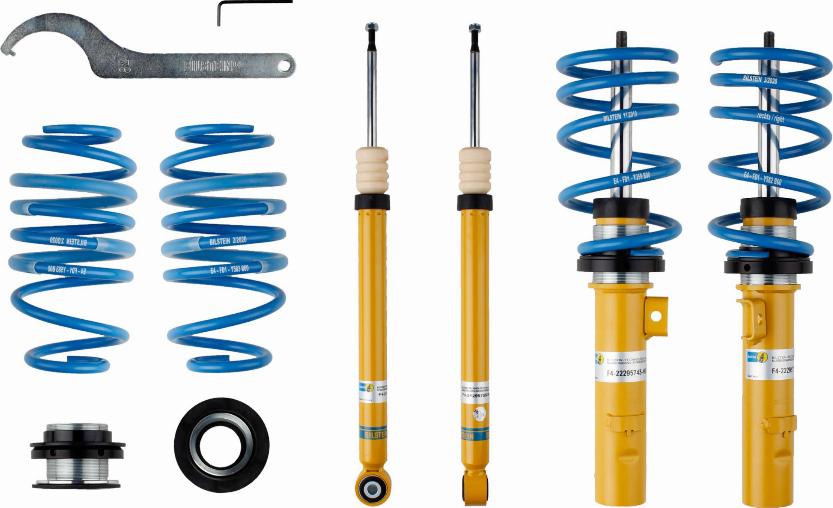 Bilstein 47-282117 - Suspension Kit, coil springs / shock absorbers car-mod.net