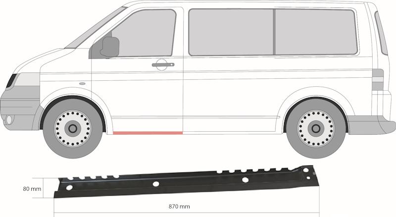 BINDER 9568091 - Foot Board, door sill car-mod.net