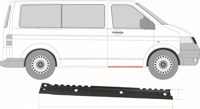 BINDER 9568092 - Foot Board, door sill car-mod.net