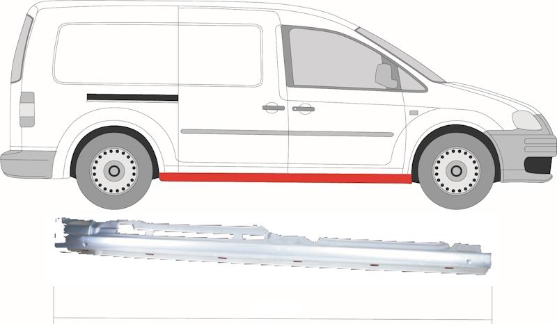 BINDER 9571014 - Foot Board, door sill car-mod.net