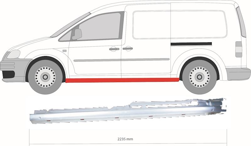 BINDER 9571013 - Foot Board, door sill car-mod.net