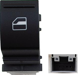 BINDER 5664,216,1 - Switch, window regulator car-mod.net