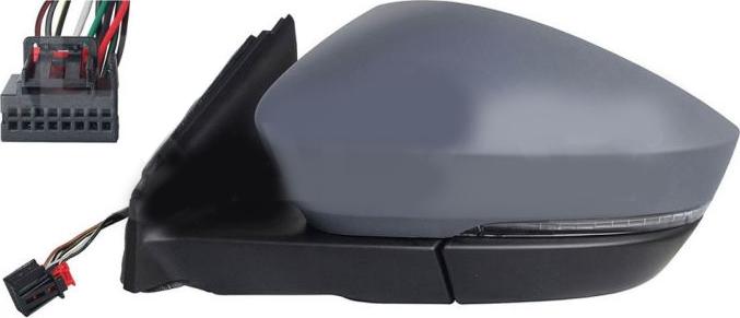 BINDER 5845,701,3 - Outside Mirror car-mod.net