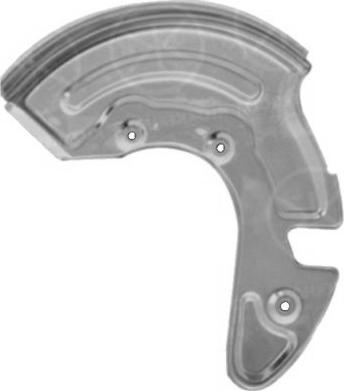 BINDER 0018378 - Splash Panel, guard, brake disc car-mod.net