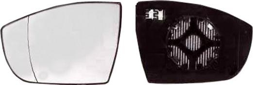 BINDER 2743,730,1 - Mirror Glass, outside mirror car-mod.net