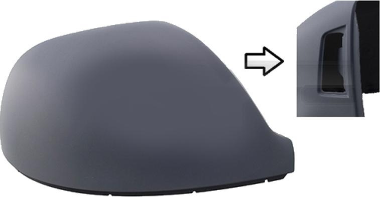 BINDER 7395,721,2 - Cover, housing, outside mirror car-mod.net