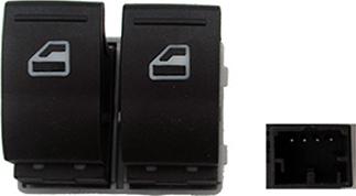 BINDER 7297,215,1 - Switch, window regulator car-mod.net