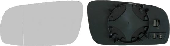BINDER 7256,730,1 - Mirror Glass, outside mirror car-mod.net