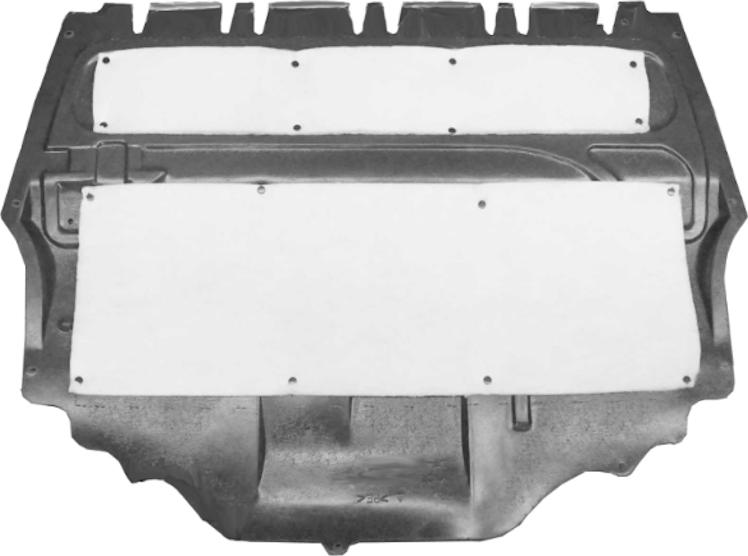 BINDER 7267,342,3 - Silencing Material, engine bay car-mod.net