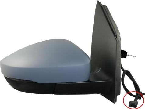 BINDER 7267,702,3 - Outside Mirror car-mod.net