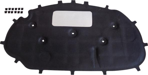 BINDER 7225,131,1 - Bonnet, hood car-mod.net