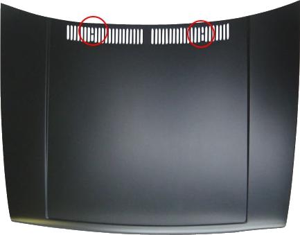 BINDER 7221,130,2 - Bonnet, hood car-mod.net