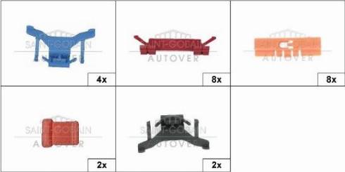 BINDER A61HON20 - Retaining Clip, windows car-mod.net