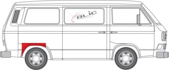 BLIC 6504-03-9557598K - Inner Wing Panel car-mod.net