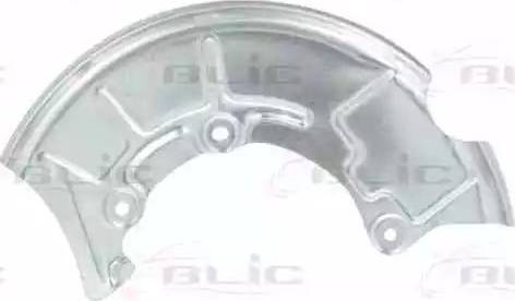 BLIC 6508-03-9523378P - Splash Panel, guard, brake disc car-mod.net