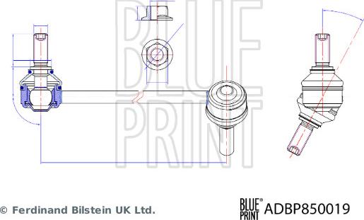 Blue Print ADBP850019 - Rod / Strut, stabiliser car-mod.net