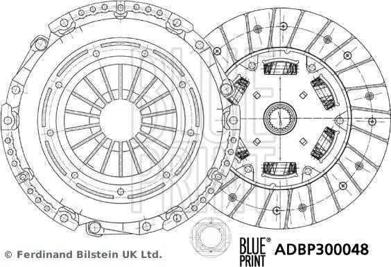 Blue Print ADBP300048 - Clutch Kit car-mod.net