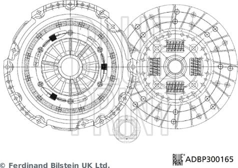 Blue Print ADBP300165 - Clutch Kit car-mod.net
