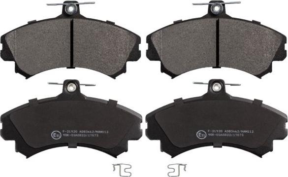 Blue Print ADC44251 - Brake Pad Set, disc brake car-mod.net