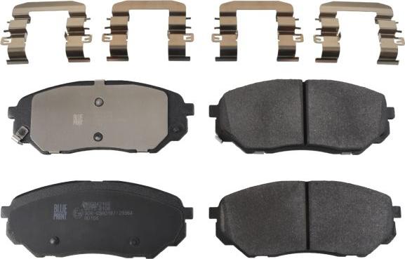 Blue Print ADG042166 - Brake Pad Set, disc brake car-mod.net