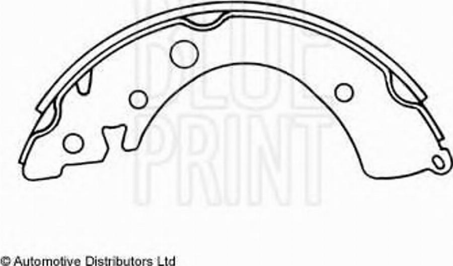 Blue Print ADH24107 - Drum Brake Shoe Set car-mod.net