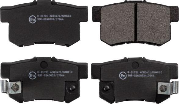 Blue Print ADH24247 - Brake Pad Set, disc brake car-mod.net