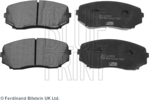 Blue Print ADM54297 - Brake Pad Set, disc brake car-mod.net