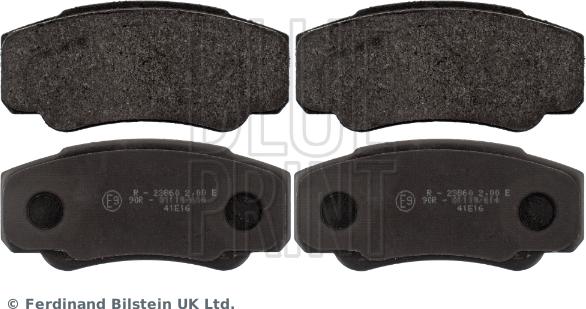 Blue Print ADP154245 - Brake Pad Set, disc brake car-mod.net