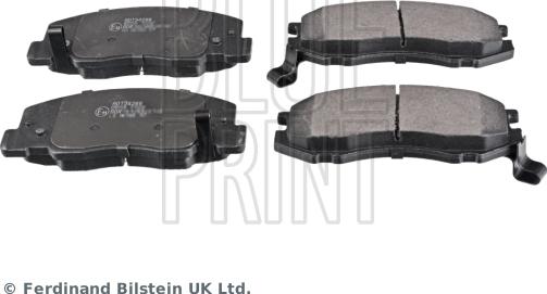 Blue Print ADT34288 - Brake Pad Set, disc brake car-mod.net