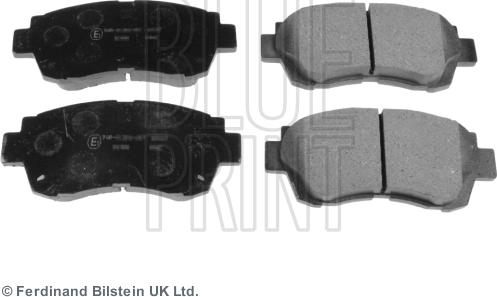 Blue Print ADT34283 - Brake Pad Set, disc brake car-mod.net