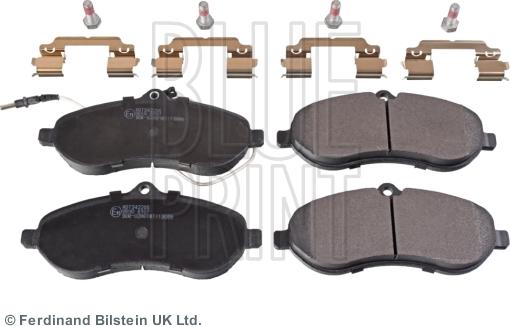 Blue Print ADT342206 - Brake Pad Set, disc brake car-mod.net