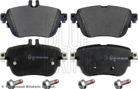 Blue Print ADU174249 - Brake Pad Set, disc brake car-mod.net