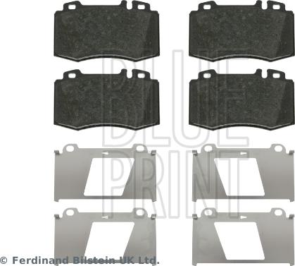 Blue Print ADU174214 - Brake Pad Set, disc brake car-mod.net