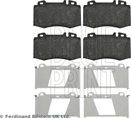 Blue Print ADU174281 - Brake Pad Set, disc brake car-mod.net