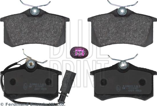 Blue Print ADV184240 - Brake Pad Set, disc brake car-mod.net