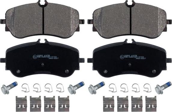 Blue Print ADV184264 - Brake Pad Set, disc brake car-mod.net