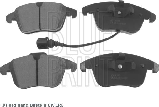 Blue Print ADV184208 - Brake Pad Set, disc brake car-mod.net