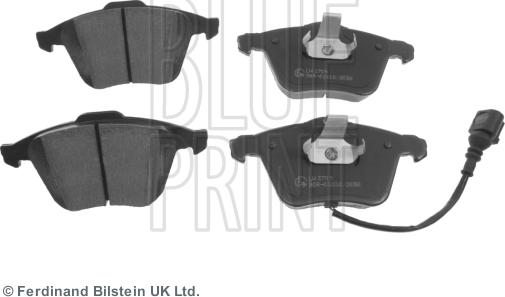 Blue Print ADV184207 - Brake Pad Set, disc brake car-mod.net